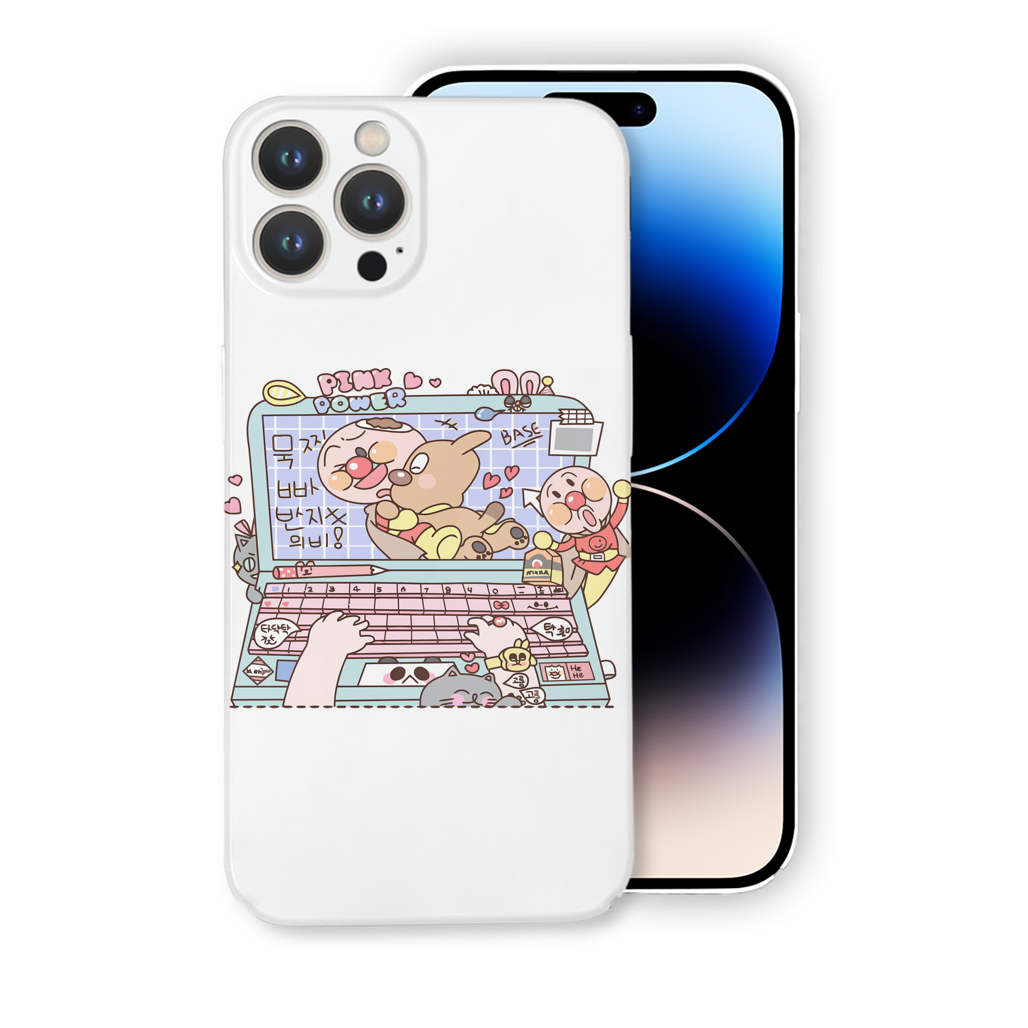 （画像用） アンパンマン Anpanman 【iPhone 14シリーズ対応】ハードケース